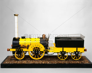 'Planet' locomotive  1830. Model (scale 1:8