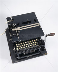 Typex Mk III cypher machine for field use  late 1930s.