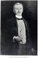 James Edward Keeler (1857-1900)  American astronomer  late 1890s.