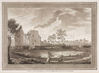 ‘A View of the Fire Engine of Chelsea Waterworks’  London  1810.