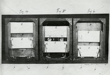 Muybridge customised electro-shutters  c 1880.