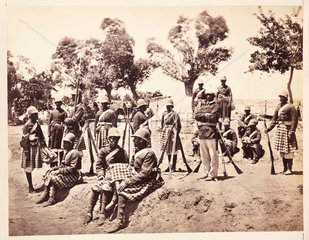 'The Amir's Highlanders'  1879.