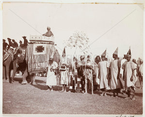 Indian holy men  c 1908.