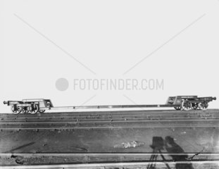 A twelve ton bogie trolley wagon  c 1900. T