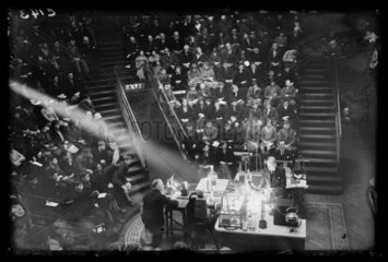 Christmas lecture for children at the Royal Institution  27 December 1932.