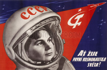 Valentina Vladimirovna Tereshkova  Russian cosmonaut  1963.