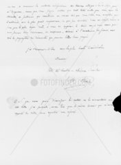 Letter to Fox Talbot from Jean-Baptiste Bio