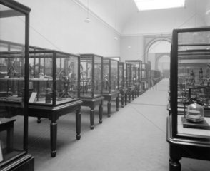 Upper Western Galleries  Science Museum  London  1913.