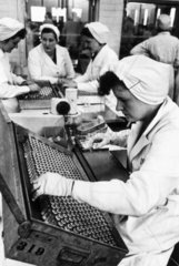 Penicillin manufacture  Liverpool  1954.