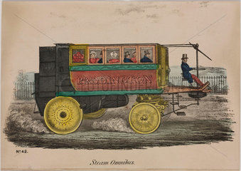 ‘Steam Omnibus’  1833.