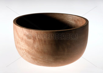 Wooden bowl  made of mango wood in the Philippines  1999.