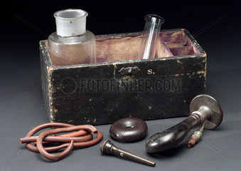 Incomplete case of Buxton’s apparatus.