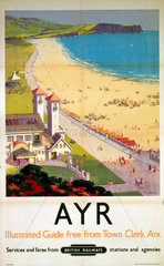 ‘Ayr’  BR poster  1948-1965.
