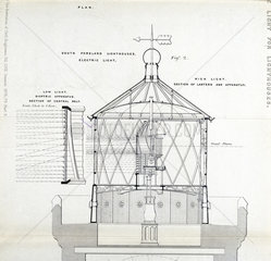 South Foreland lighthouse lamp  1879.