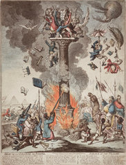 ‘Siege of the Pompeii Column’  c 1799.