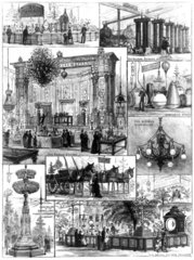 International Electric Exhibition  Crystal Palace  London  1882.