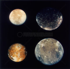 Jupiter’s four ‘Galilean’ moons  1979.