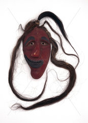 Wooden spirit mask  Iroquois  American.