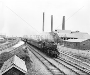 Freight train  West Thurrock  Essex  29 June 1959.