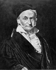 Carl Friedrich Gauss  German mathematician  mid 19th century.