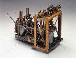 Side-lever engine  c 1845.