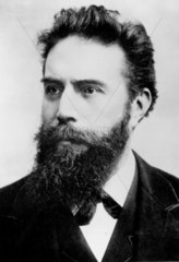Wilhelm Conrad Roentgen  German physicist  c 1890.