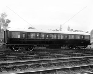 London & North Eastern Railways first class carriage  c 1935.