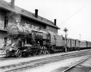 MAV steam locomotive  1929. Hungarian Railw