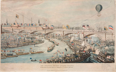 ‘The Opening of New London Bridge’  1 August 1831.