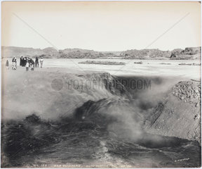 ‘Bab el Sogair  sudd cutting’  Aswan  Egypt  July 1900.