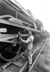 ‘Princess Elizabeth’ steam locomotive  May 1980.