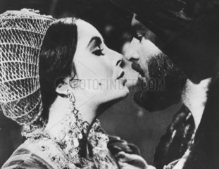 Elizabeth Taylor and Richard Burton  March 1967.
