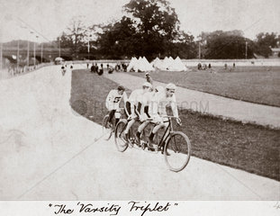 'The Varsity Triplet'  Herne Hill  London  1894.