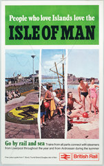 'People who love islands love the Isle of Man'  BR  1970.