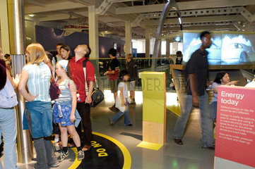 Energy Gallery  Science Museum  London  17 August 2004.