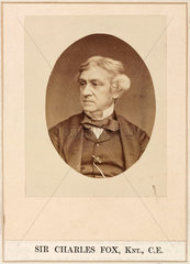 Charles Fox  engineer  c 1860s.