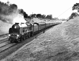 Southern Railway 'Lord Nelson' passing Hildenborough  1939.