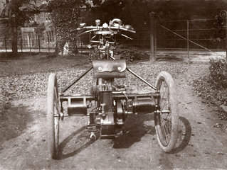 C S Rolls' de Dion tricycle  1897.