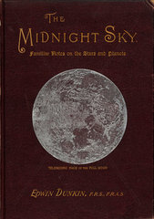 ‘Telescopic Face of the Full Moon’  book cover  1891.
