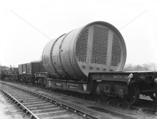 Large load at St Pancras Station  London  c 1939.