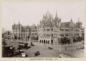 Victoria Terminus  Bombay  India  c 1930.
