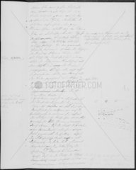 Manuscript by German physicist Heinrich Hertz  1888.