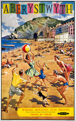 ‘Aberystwyth’  BR (WR) poster  1960.
