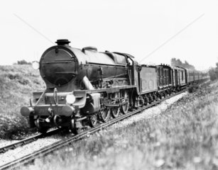 Southern Railway 'Lord Nelson' passing Chislehurst bound for Victoria  c 1928.