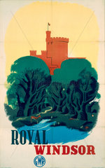 ‘Royal Windsor’  GWR poster  1935.