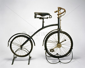 ‘Bantam’ bicycle with crypto epicyclic gear to front hub  c 1893.