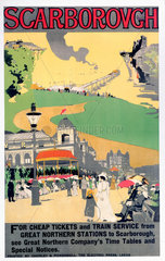 ‘Scarborough’  GNR poster  1900-1915.