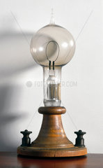 Edison's filament lamp  1879.