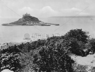 St Michael's Mount  Cornwall  1910.