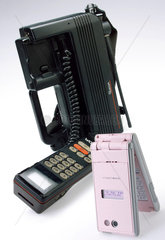 NEC biodegradable phone  c 2006  and older phone.